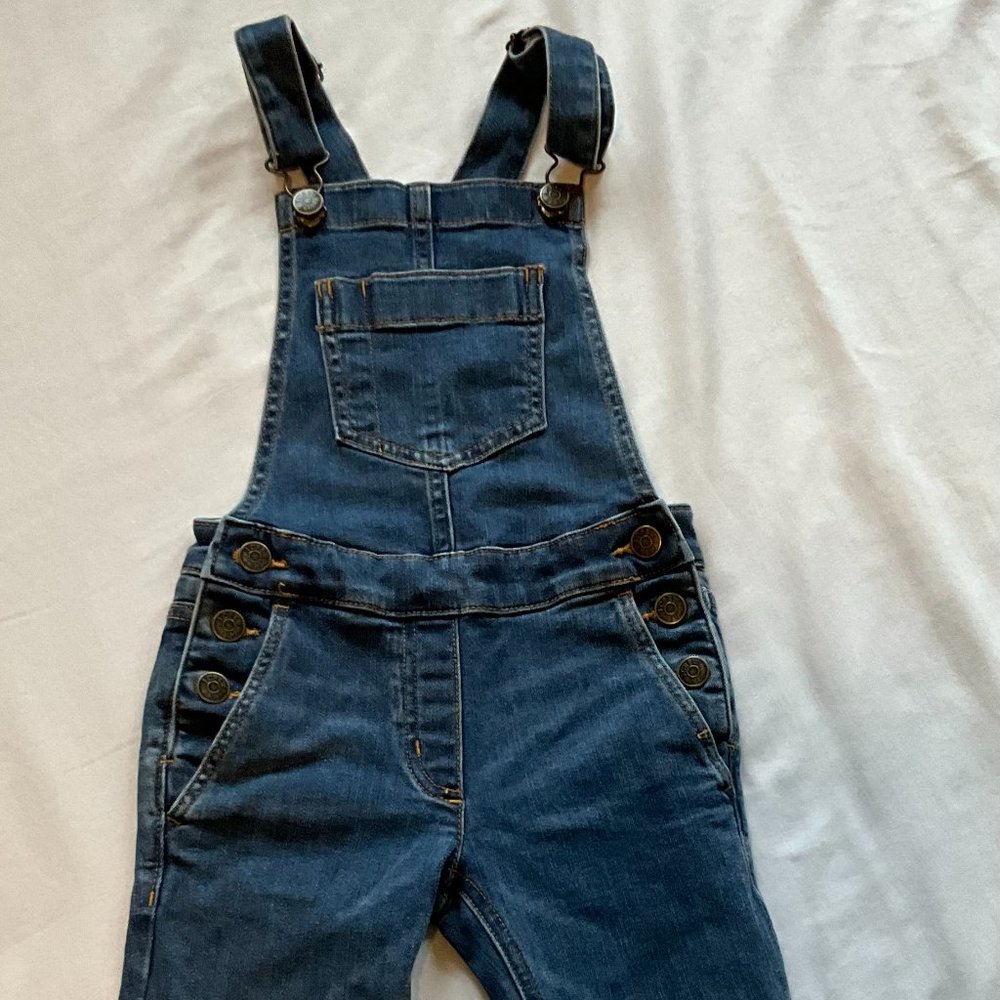 Girls Denim Overalls